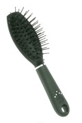 Dewal Beauty Щетка для волос массажная овальная мини / Шарм DBH2386, черный 3718-2777