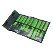 Dewal Набор расчёсок для волос CO-9-Light Green, салатовый 5562-15718