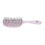 Dewal Beauty Щетка для волос продувная с нейлоновым штифтом / Eco-Friendly Lilac, листик, лиловый 15311-16064