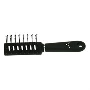 Dewal Beauty Щетка для волос продувная мини / Шарм DBH2352, черный 3717-16550
