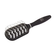Dewal Beauty Щетка для волос продувная прямоугольная / Бархат DBBA3, черный 20638-29812