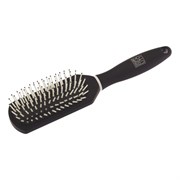 Dewal Beauty Щетка для волос массажная прямоугольная / Бархат DBBA1, черный, 24 см 21026-29826