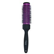 Dewal Beauty Брашинг для волос с покрытием Soft touch / Грация DBBR35, d 35 мм, черный 4639-3449
