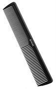 Dewal Расческа карманная / Эконом CO-6037, пластик, 14,5 см, черный 1598-1481