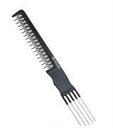 Dewal Расчёска для начёса / Эконом СО-6507, пластик, 20,5 см, черный 2216-1876