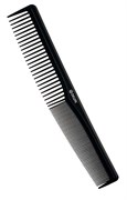 Dewal Расчёска рабочая комбинированная / Эконом CO-6050, пластик, 18 см, черный 2212-7805