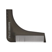 Dewal Расчёска для бороды / Barber style, черный 11910-10413
