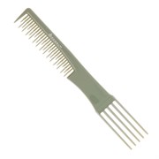 Dewal Расчёска рабочая для начеса с пластиковой вилкой / Эконом OLIVE CO-6505OLIVE,19 см 22092-38268