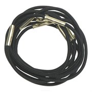 Dewal Резинки для волос RE-024 Midi, черный, 10 шт. 3473-2649