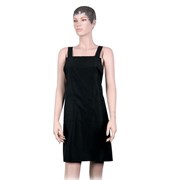 Dewal Фартук мастера мужской для стрижки BP29015, черный, 74 х 78,5 см 2944-2329