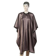 Dewal Пеньюар для стрижки «Глянец» AA04Brown, 128 х 146 см, коричневый 3939-2930
