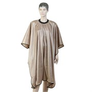 Dewal Пеньюар для стрижки «Глянец» AA04Gold, 128 х 146 см, золотистый 3940-2931