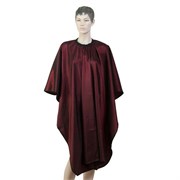 Dewal Пеньюар для стрижки «Глянец» AA04Red, 128 х 146 см, красный 3942-2933