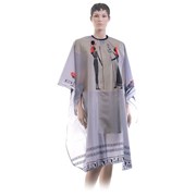 Dewal Пеньюар «Египет» с прорезями для рук, 124 х 146 см, серый 2934-18104