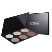 L’ocean Профессиональная палетка пудры 6 оттенков / Hole Cake Powder, 10 г x 6 22734-63909