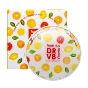 Farm Stay Компактная пудра с витаминами + сменный блок SPF 50/PA+++, №21 17908-73487
