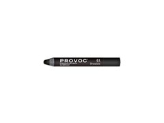 Provoc Тени-карандаш водостойкие, №01 / Eyeshadow Gel Pencil, черный матовый 10373-7753