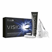 Ollin Набор для окрашивания бровей и ресниц / Vision, иссиня-черный 22369-54780