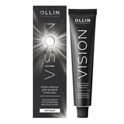 Ollin Крем-краска для бровей и ресниц / Vision, черный, 20 мл 23191-64482