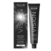 Ollin Крем-краска для бровей и ресниц / Vision, графит, 20 мл 23190-64477