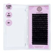 Enigma Ресницы на ленте 16 линий 9 мм, D+, 0,085 мм, черный 11713-9631