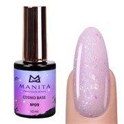 Manita Professional База для ногтей камуфлирующая с блестками №09 / Cosmo Base, 10 мл 23276-64623