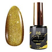 Manita Professional Гель-лак для ногтей с эффектом кошачьего глаза / Crystal Cat Eye №02, 10 мл 23281-64710