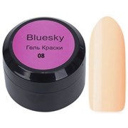 Bluesky Гель-краска для ногтей / Classic 08, крем-брюле, 8 мл 11249-29760
