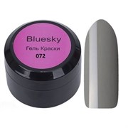 Bluesky Гель-краска для ногтей / Classic 072, теплый серый, 8 мл 11254-29763