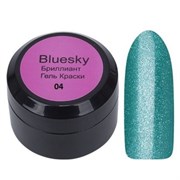 Bluesky Гель-краска для ногтей / Brilliant 04BR, изумрудный, 8 мл 11268-29768