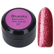 Bluesky Гель-краска для ногтей / Brilliant 07BR, бордовый, 8 мл 11273-29770