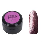 Bluesky Гель-краска для ногтей / Brilliant 06BR, вишневый, 8 мл 11278-75974