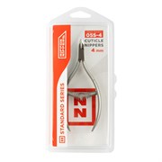 Nippon Nippers Кусачки маникюрные для кутикулы / Standard NN_NS-05S-4, спиральная пружина, ручная заточка, 4 мм 23829-65557