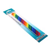 Zinger Пилка для ногтей абразивная прямая / Classic ЕА-05(305),150/220 грит, разноцветный 2414-72806