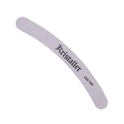 Kristaller Пилка для ногтей банан 100/180 грит, серый 14404-15044