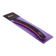 Mertz Полировочная пилка для ногтей A975, банан, 100/180, черный 228-24938