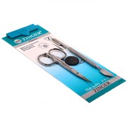 Zinger Маникюрный набор: ножницы маникюрные, шабер / Classic SIS-11 S, 2 предмета 2372-64847