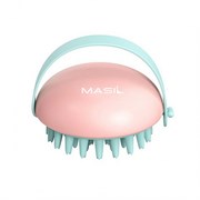 Masil Массажная щётка для головы / Head Cleaning Massage Brush, розовый 18348-19913