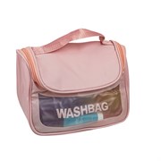 Kristaller Косметичка женская Washbag zippered envelope, розовый 25069-72474