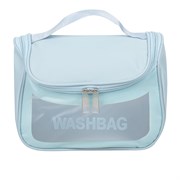 Kristaller Косметичка женская Washbag zippered envelope, голубой 25070-72482