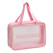 Kristaller Косметичка Washbag rectangular big, розовый 25073-72504