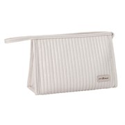 Kristaller Косметичка женская Love peace rectangular стёганая, белый 25009-72458