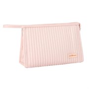 Kristaller Косметичка женская Love peace rectangular стёганая, пастельно-розовый 25010-72480