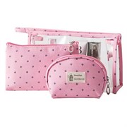 Kristaller Набор косметичек Handmade 3 in 1, розовый 25000-72471