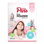 Baby Pino Мыльный порошок для стирки детского белья гипоаллергенный 0+ / Laundry Detergent Pink, ручная стирка, 400 г 25216-72933