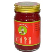 Mho Shee Woke Красный тайский бальзам с разогревающим эффектом, 50 г 21545-30381