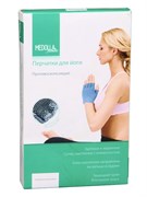 Medolla Перчатки для йоги противоскользящие 4042PY-D, 1 пара, серый 6392-76544