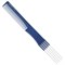 Dewal Beauty Расческа для начеса с металлическими зубцами DBS-6506, синий, 19 см 8690-5948 - фото 14784369