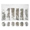 Nail Art Набор страз для ногтей, желтый голография 15843-16596 - фото 14788353